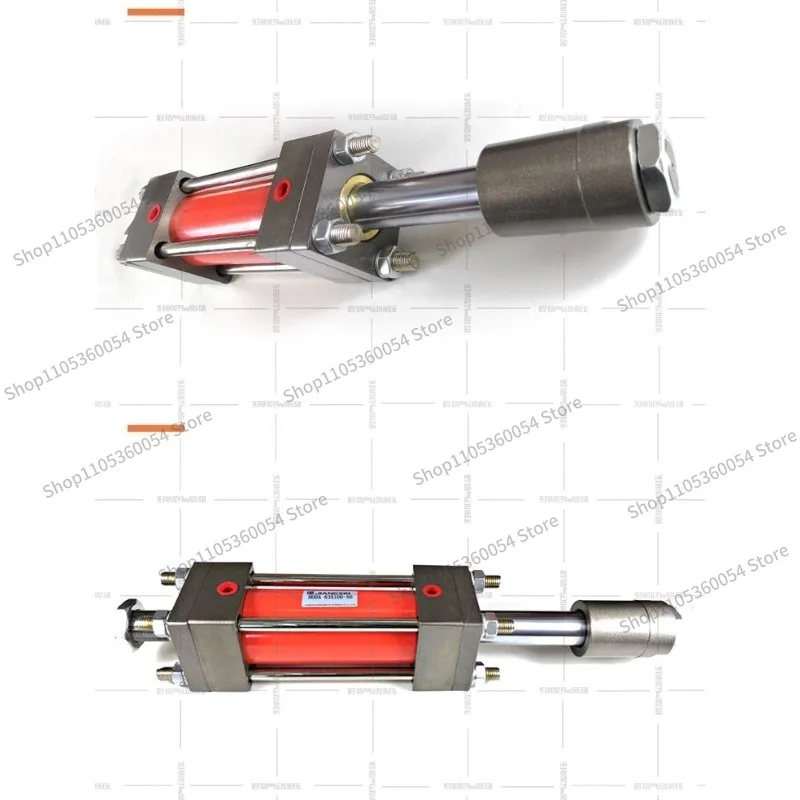For HOB Heavy Duty Hydraulic Cylinder 80*50-50 Bidirectional Lifting Rod Type Double Shaft Adjustable Hydraulic Cylinder
