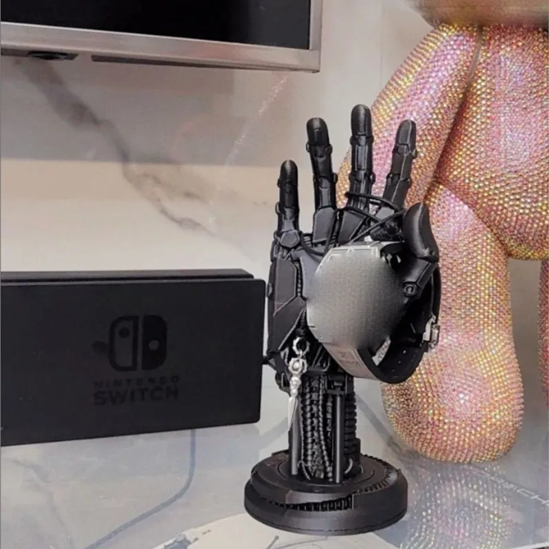 2025 Creative 2Colors Simulation Plastic Hand Shaped Ornament Home Desktop Multi functional Storage Decoration Ornament LI500