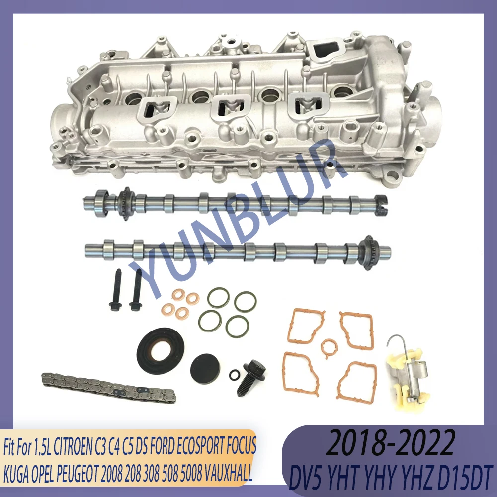 

8MM Engine Part Camshaft Housing 44t Chain Tensioner Kit Fit 1.5 L Diesel DV5 18-22 For CITROEN DS FORD OPEL PEUGEOT VAUXHALL