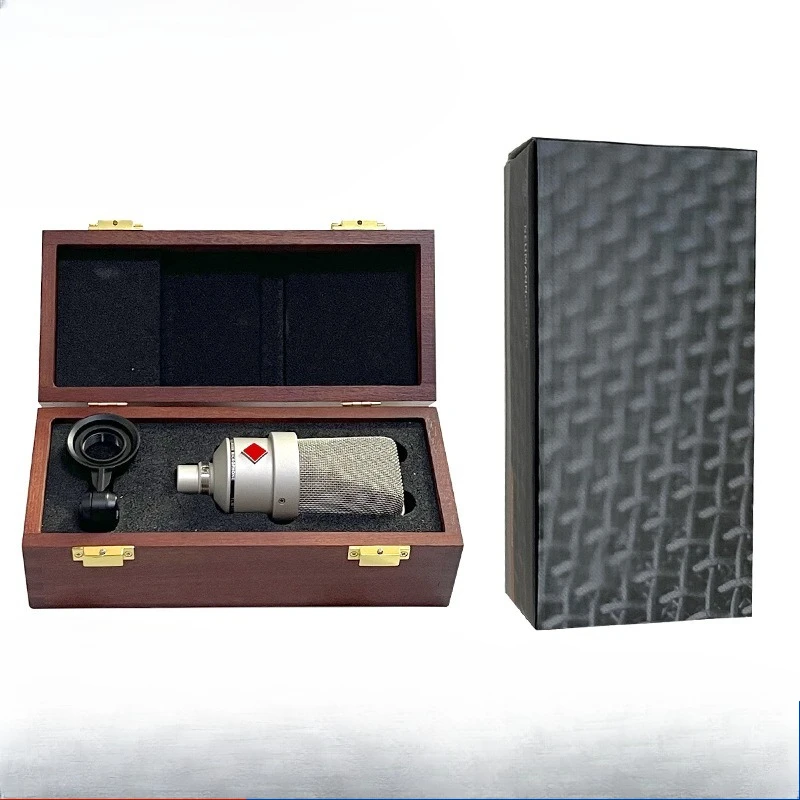 Condenser microphone Professional recording live microphone, large live streaming host singing equipment