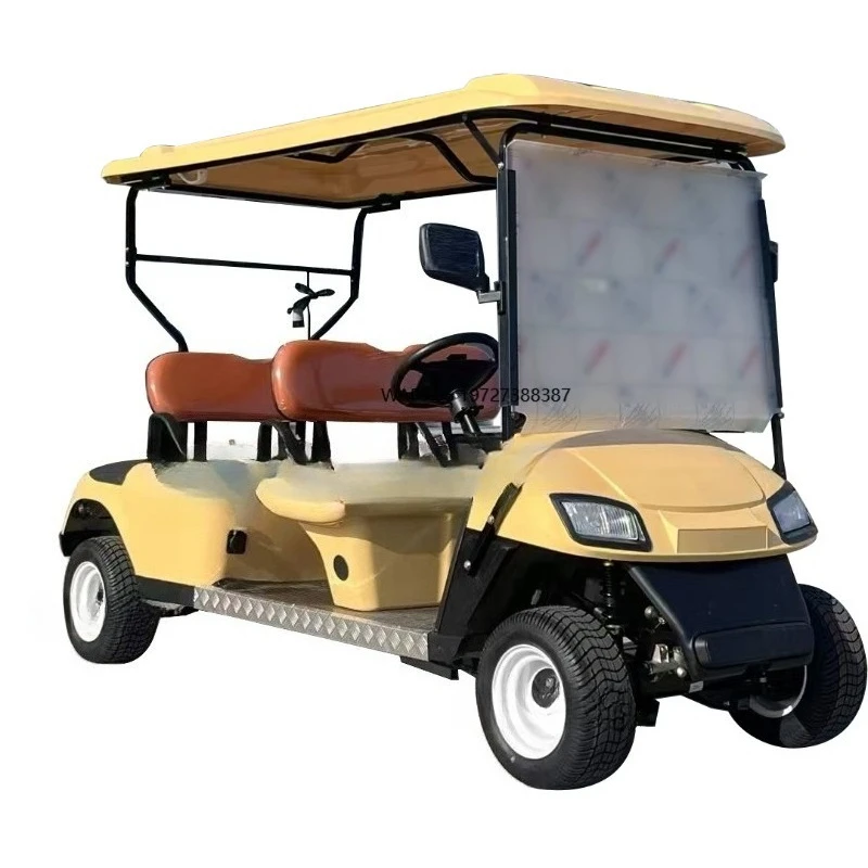 

Strong Power 4 Seat Golf Cart Electric 4 Seater Electric Golf Buggy OEM Support Customization Golf Car Accessories for Sale