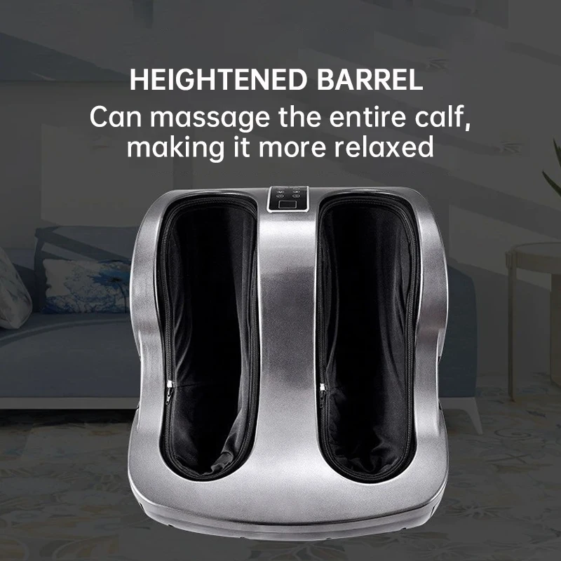 2025Top Sale Shiatsu Kneading Rolling Vibration Foot and Leg Massager with Electric Heating Pain Relief Feature