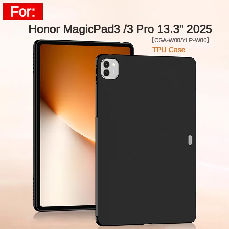 For Honor MagicPad 3 Pro 13.3 inch 2025 Protective Case YLP-W00 Airbag Silicone Cover  funda Honor MagicPad3 CGA-W00 TPU shell