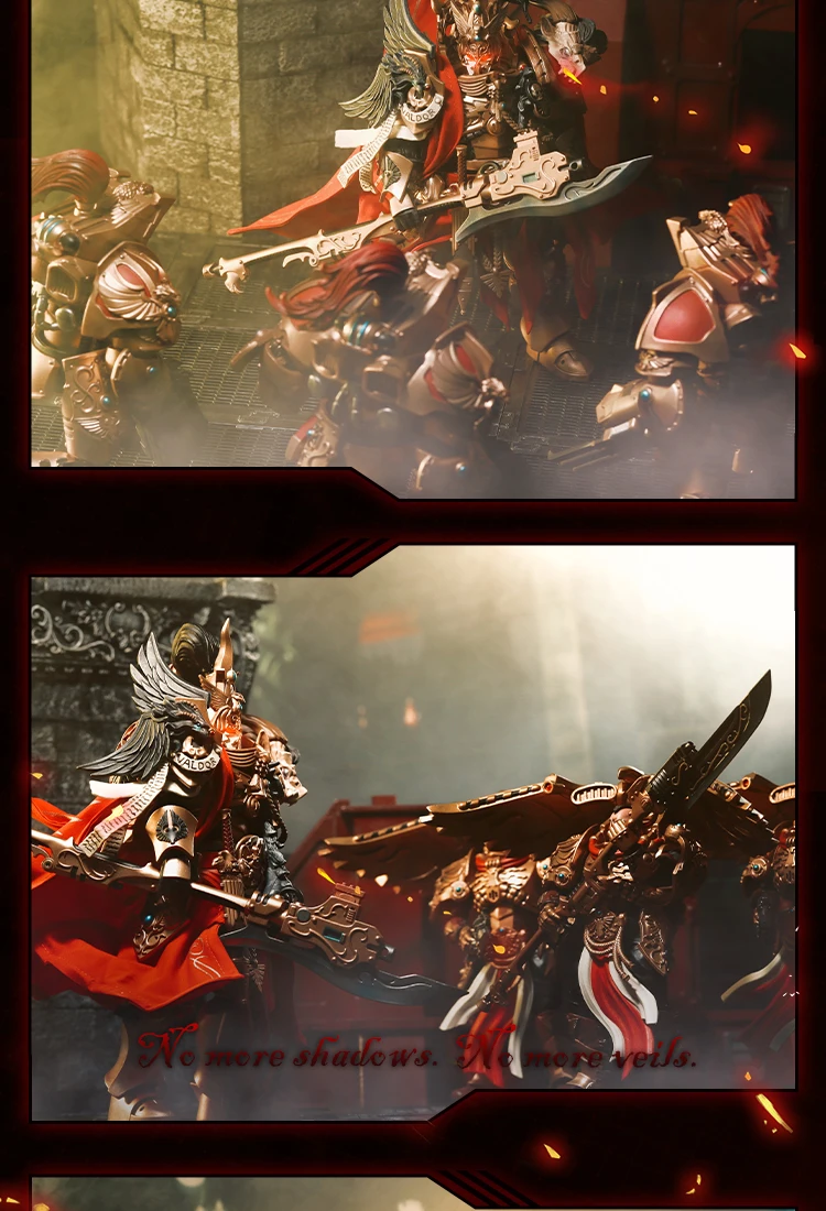 [Only Cloak] JOYTOY WARHAMMER 1/18 Legio Custodes Constantin Valdor Captain-General of the Legio Custodes Cloak Cape Model Toy