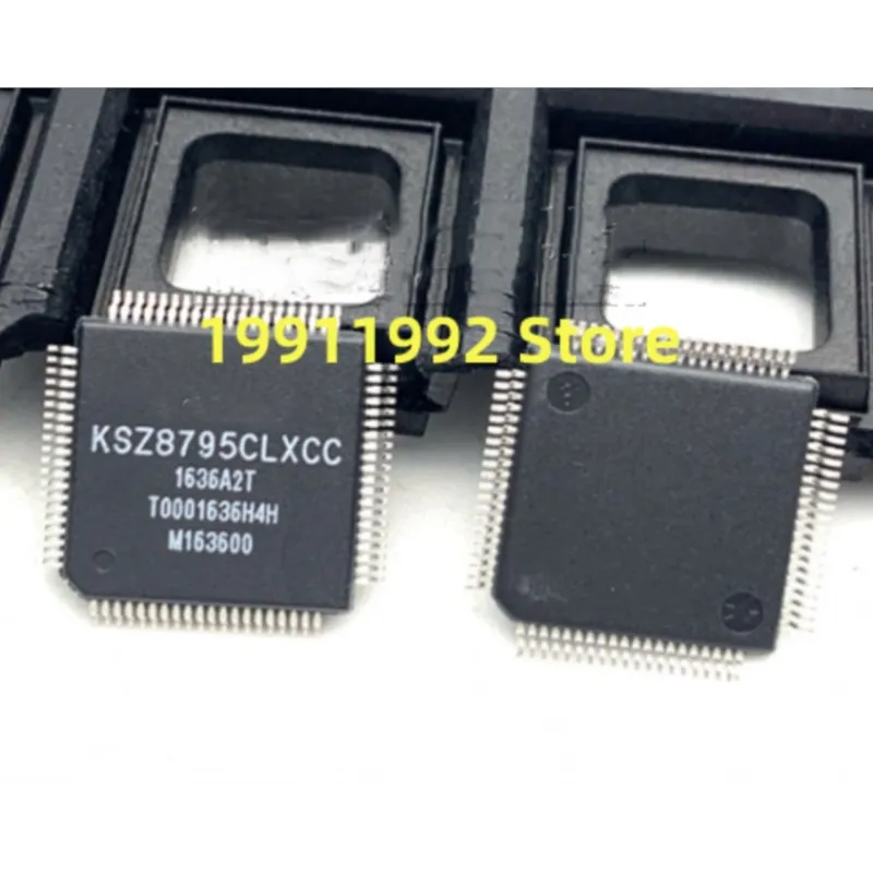 3PCS New KSZ8795CLXCC  KSZ8795CLXIC  QFP80 Microcontroller chip IC