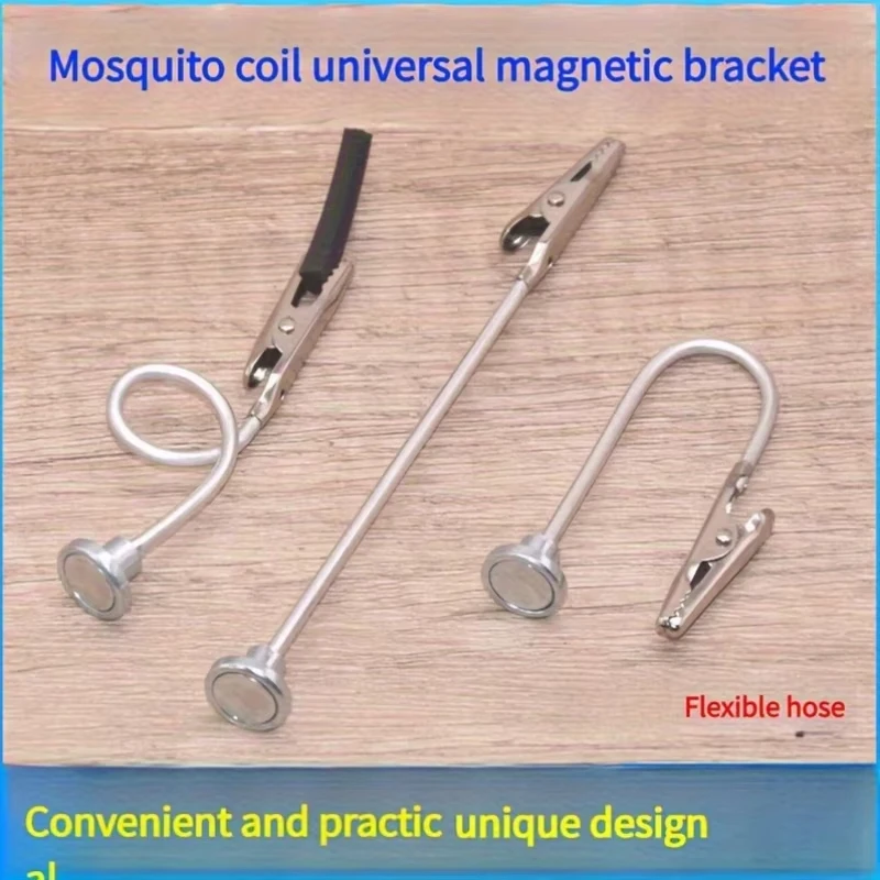 New mosquito repellent coil bracket, durable strong magnetic support bracket, multifunctional ashtray base, incense clip