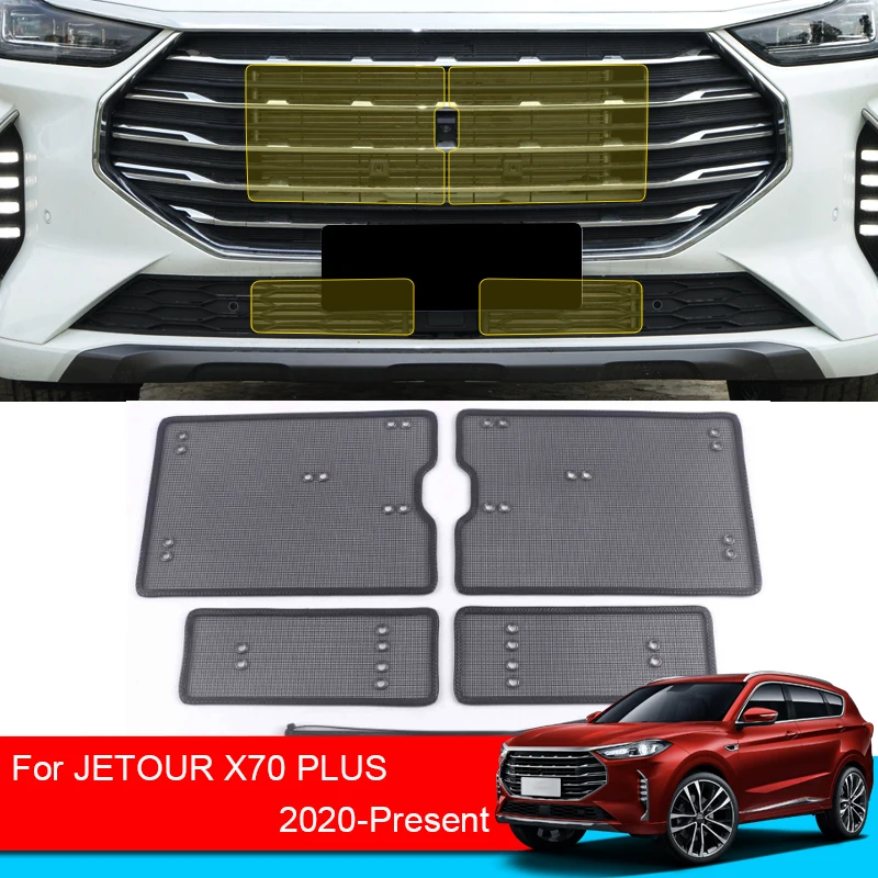 

Car Insect-proof Air Inlet Protection Cover Airin Insert Net Vent Racing Grill Filter For Jetour X70 PLUS 2020-2025 Accessory