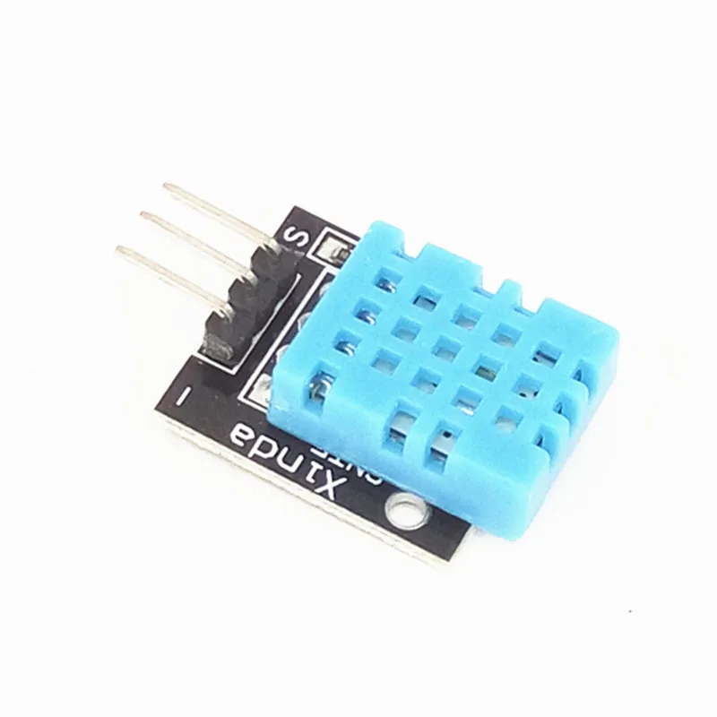 10 pçs/lote DHT-11 módulo sensor de temperatura e umidade dht11 blocos eletrônicos módulo sensor para arduino