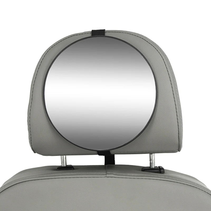 Child Car Safety Mirror No Scratch Acrylic Rear View Mirror For Backseat Baby Monitor 360 Rotation Universal Fit Car Seat Access