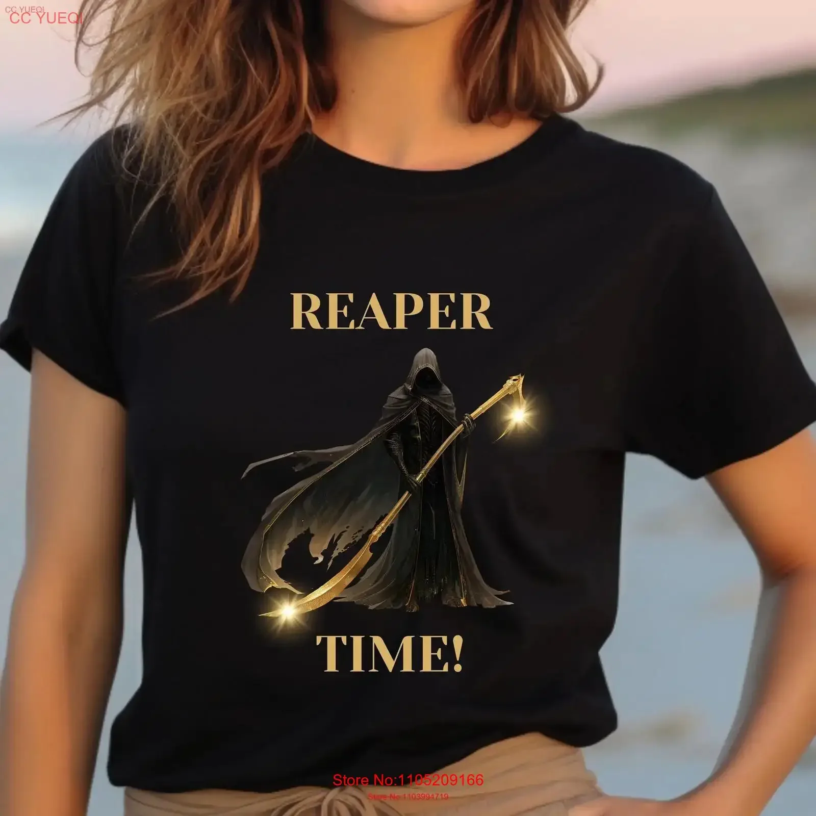 

Grim Reaper Halloween T shirt s for Men shirts Funny vintage Washed Unisex streetwear Casual graphic Breathable Stylish