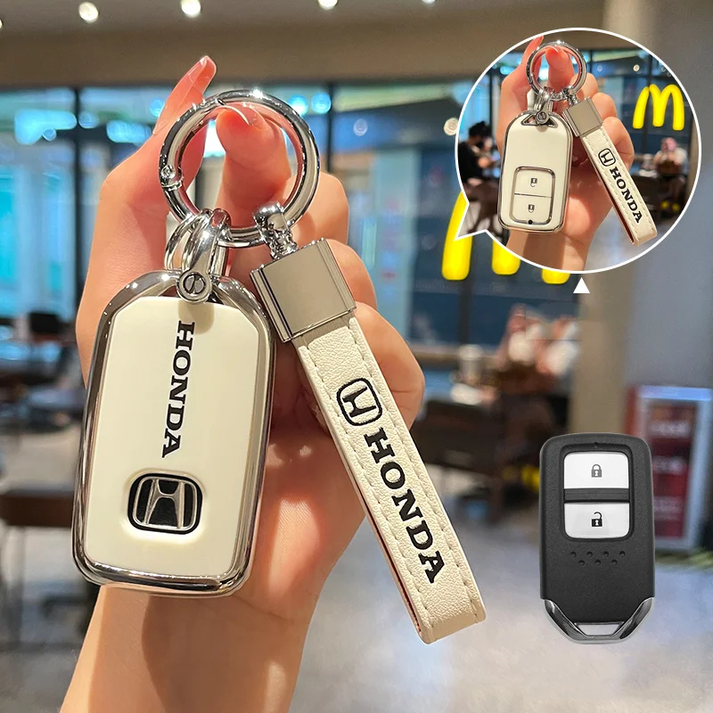 

TPU Car modification rear key cover applicable to Honda Hyundai Nissan Infiniti including key pouch CR-V Auto Interior Key Bag