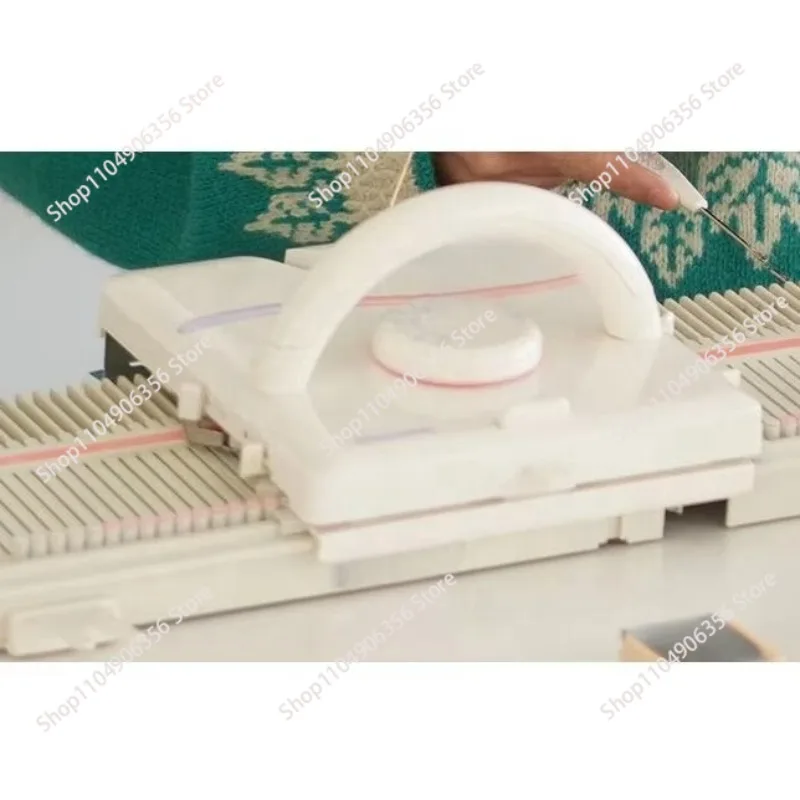 for Silver Reed Hand-Driven LK150 Jacquard 3.9G 6.5mm Mid Gauge Beginner Weaving Knitting Machine for Home Use Brand New