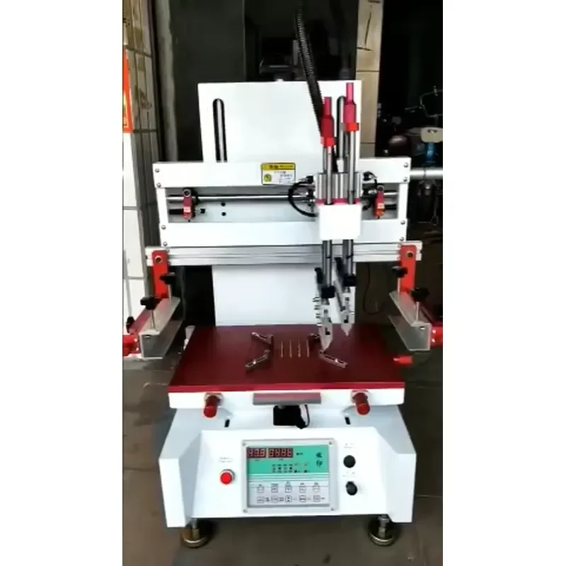 LC Brand Desktop Mini Silk Screen Printing Machine With Vacuum