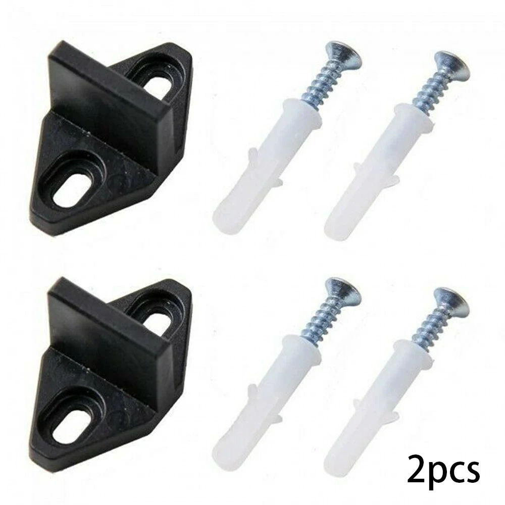 Brand New High Quality Hot Sale Practical Floor guides Tools Kit Mounted Parts Sliding Door With Screws 2/4/10pcs