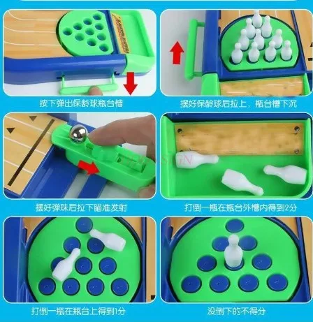 Machine de Football à éjection de doigts, jeux de Table interactifs Parent-enfant pour enfants, jouets amusants de Bowling de basket-ball