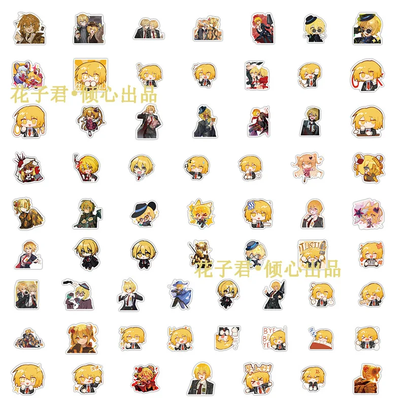 65개 리مب스 컴퍼니 돈키호테 스티커 세트 만화 그래피티 데칼 DIY 여행가방 책 컵 스케이트보드 노트북 오토바이 선물용