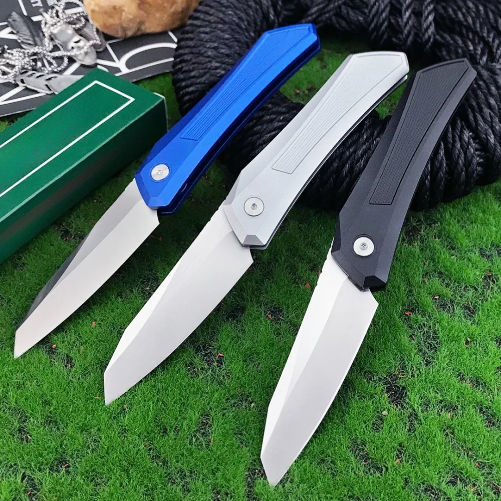 

3-цветный карманный нож Prot DS101, складной кухонный бытовой нож для резки, острые предметы первой необходимости, нож для резки, лезвие D2, алюминиевые инструменты