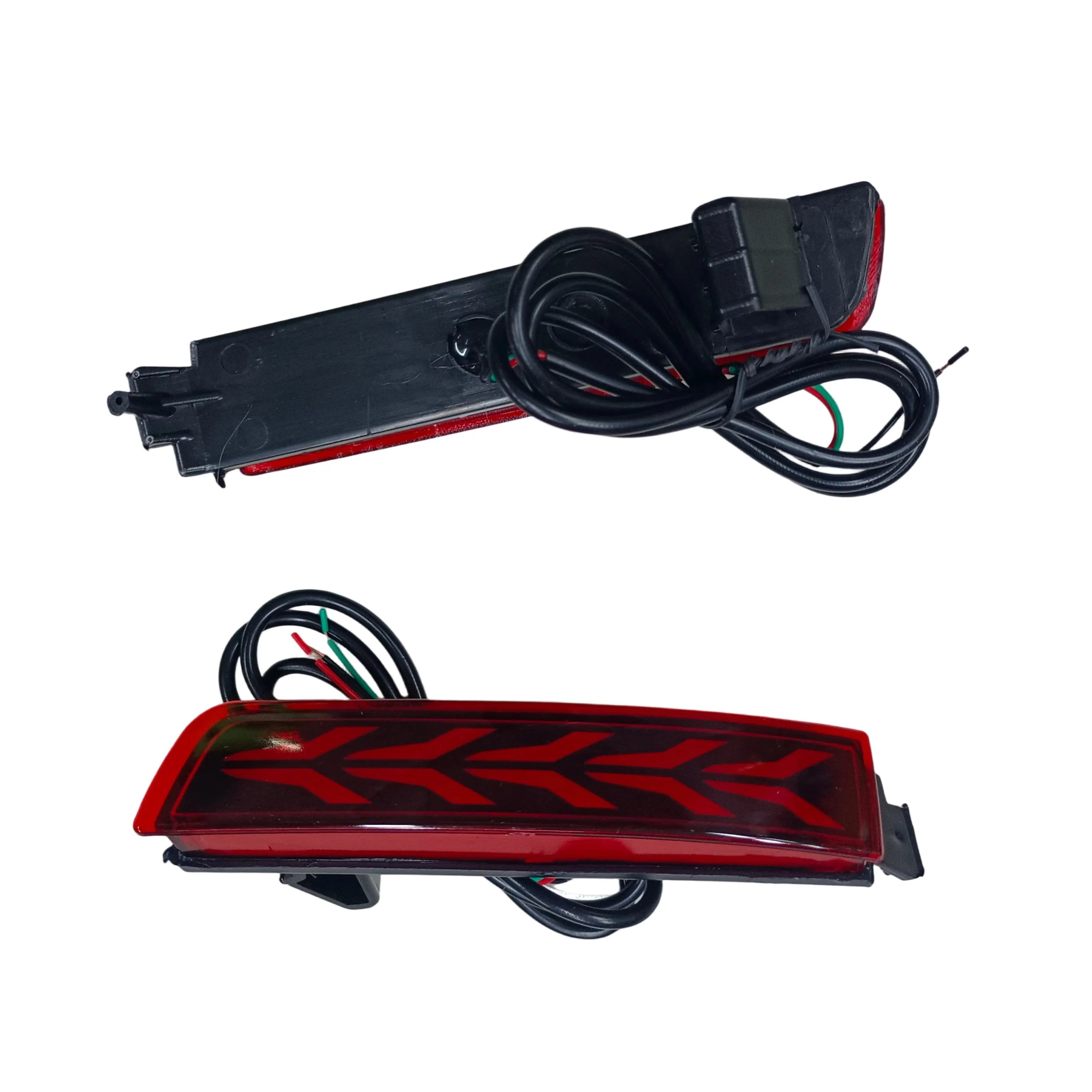 2 قطعة سيارة LED المصد الخلفي عاكس ضوء الذيل مصباح مكبح لنيسان ركلات سنترا جوك مورانو كويست تيرا إنفينيتي 2010 #5