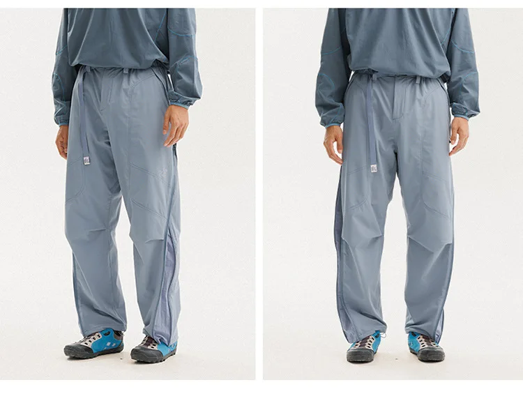 Unisex Leichte Softshell Funktionshose - Anpassbare Passform, Feuchtigkeitsableitend & Reißfest für Outdoor & Alltag – Detail 9