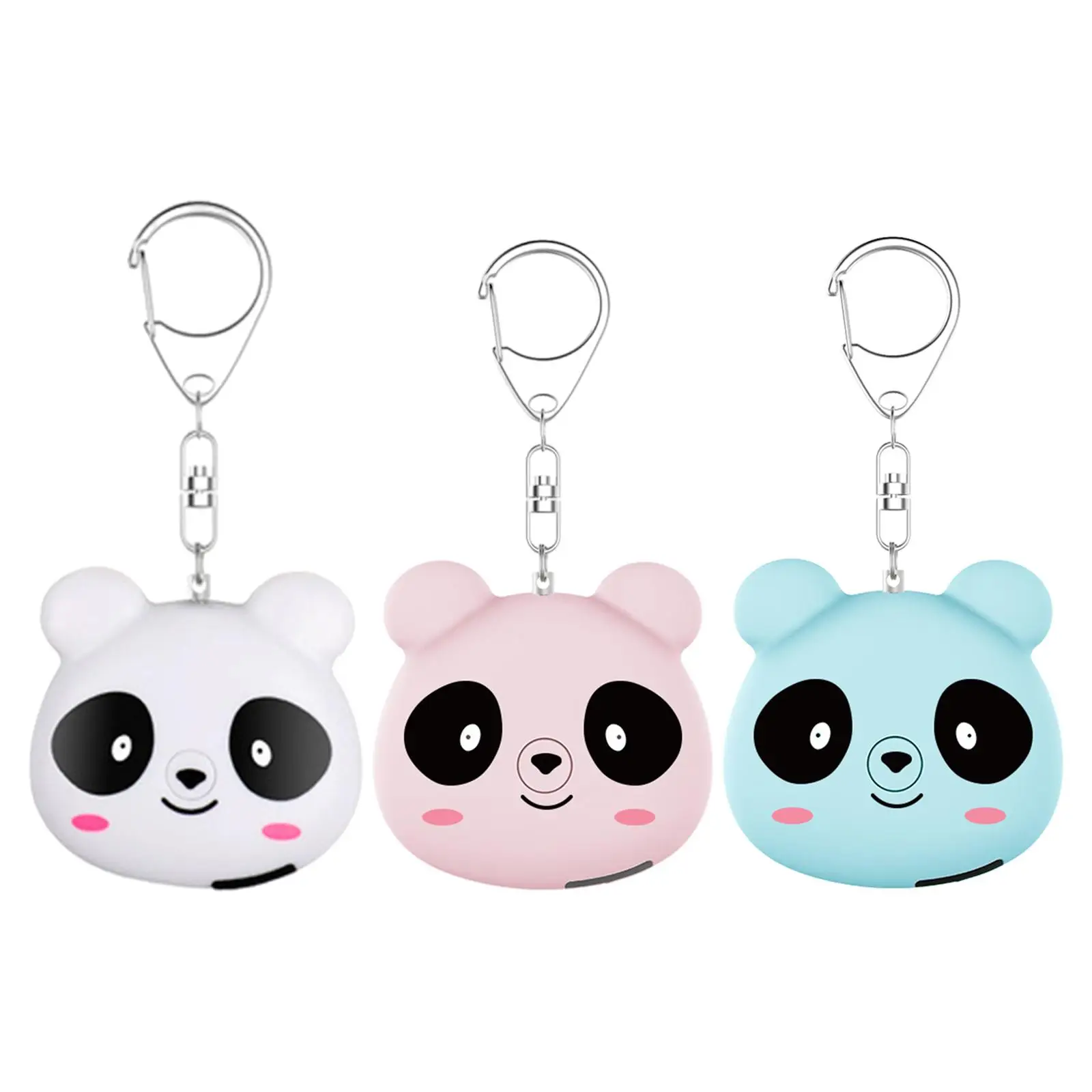 Panda Emergency , 130dB , Loud Sound Personal Alarm for Girls Elderly Rechargeable Low Power Consumption