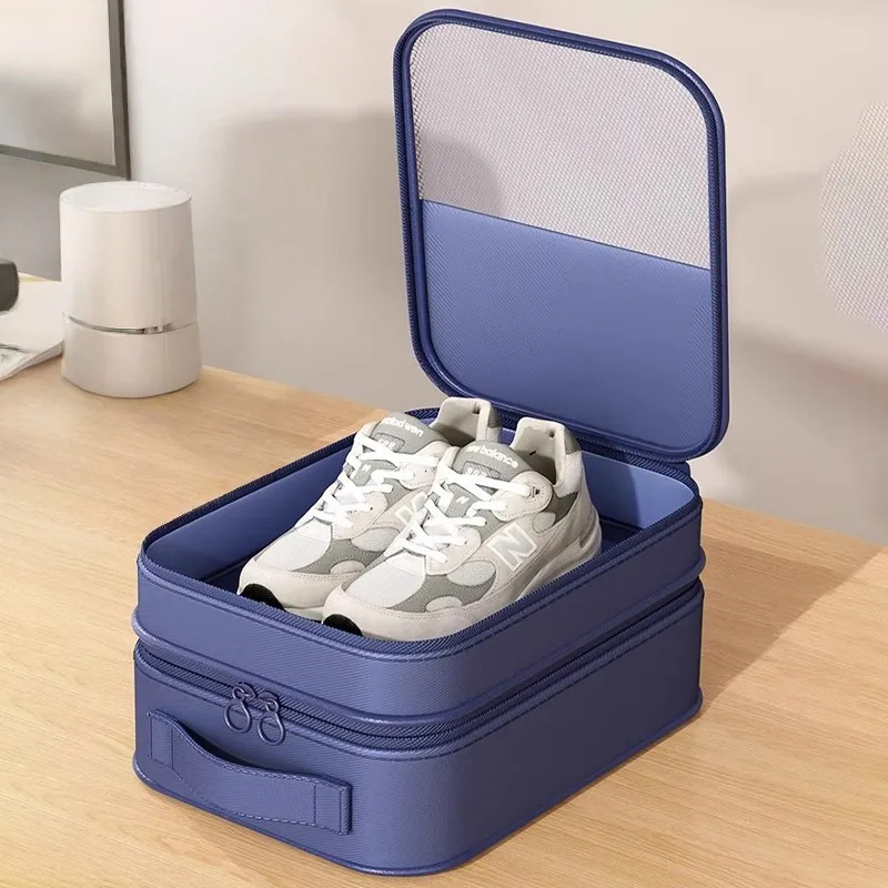 

3-слойная дорожная сумка-органайзер для обуви, водонепроницаемый органайзер, чехол для обуви, пылезащитный чехол для хранения предметов первой необходимости для путешествий, аксессуары для обуви