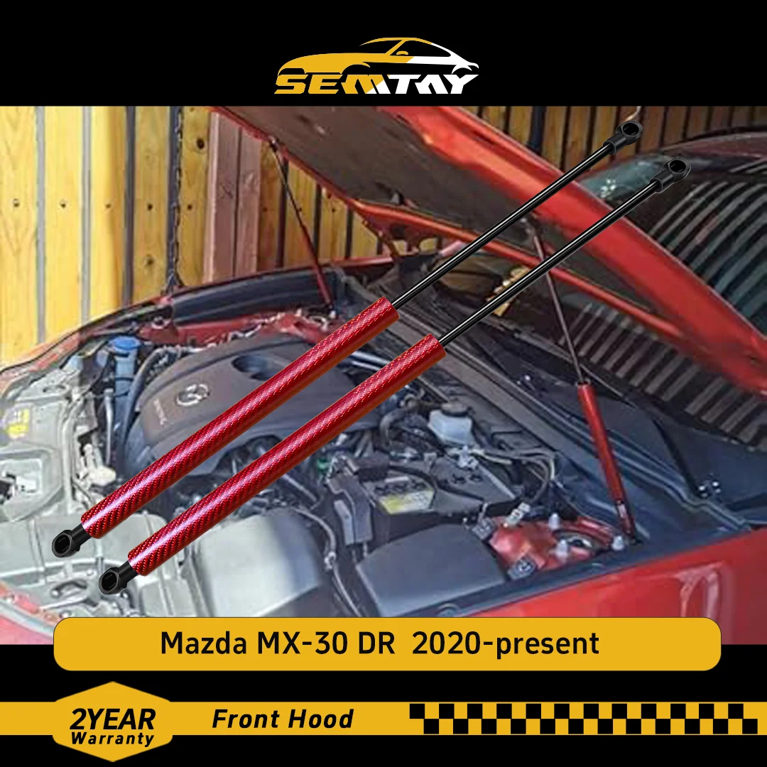 

SEMTAY Hood Struts for Mazda MX-30 DR 2020-present Bonnet Lift Assist Spring Shocks Supports Auto Part Vehicle Accessory