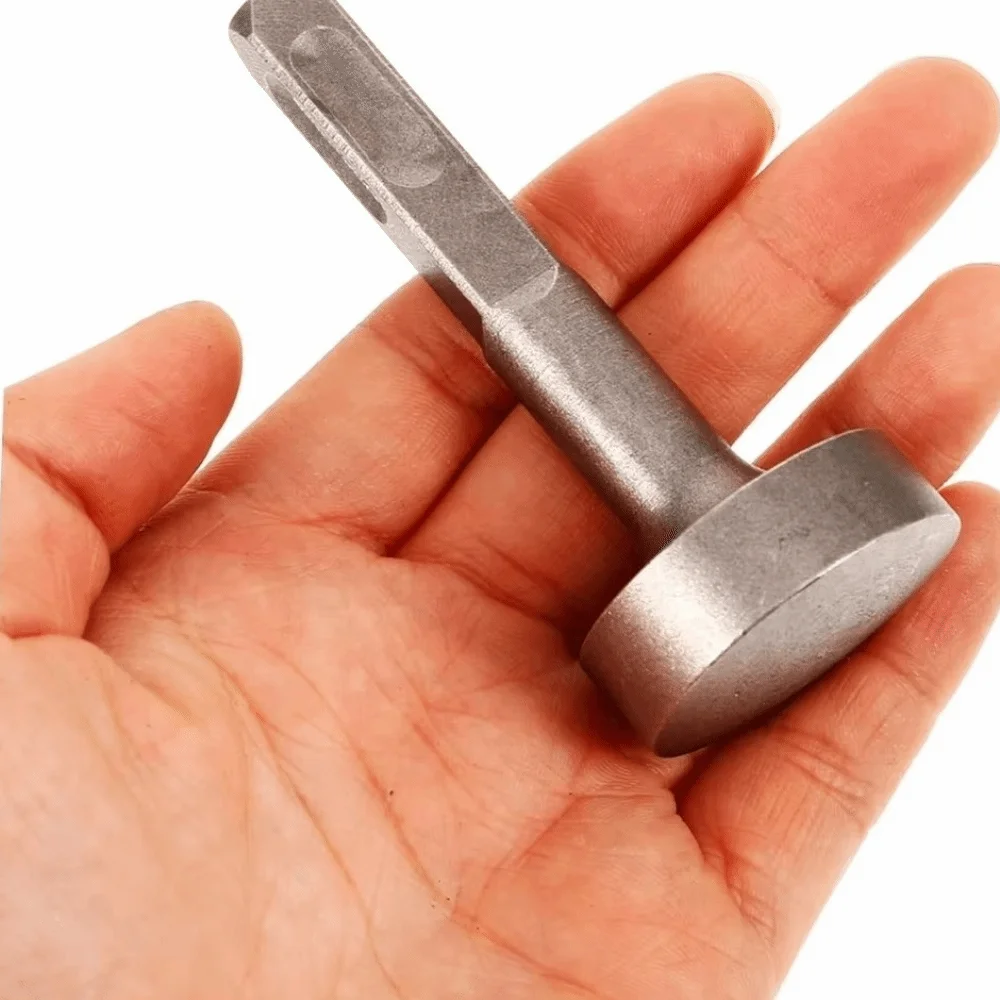 Alloy Steel Ground Rod Driver Wear Resistant Impact Hammer Attachment Pile Driving Hammer Flat Head Wide Compatibility