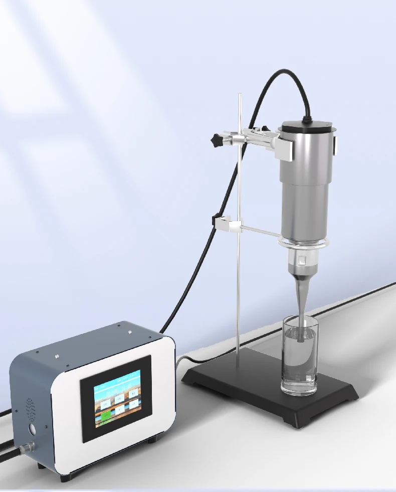 Touch screen ultrasonic cell disruptor laboratory intelligent emulsification separation and extraction