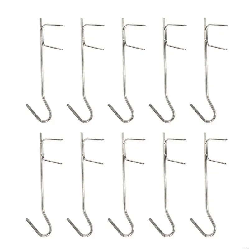 

D5BA Stainless Smoking Hooks, Trout, Hooks, Smoking Hooks, Fishing Smoking Hooks Set