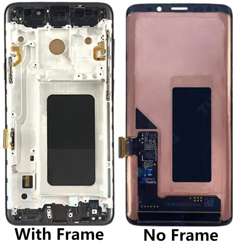 5.8\'\'AMOLED For Samsung S9 SM-G960 LCD Touch Screen Digitizer Assembly Replacement Repair Parts SM-G960F LCD Display With Frame