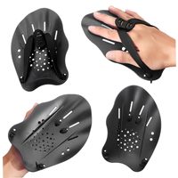 Kids Adult Water Sport Snorkeling Swimming Paddles Training Swimming Training Tool Hand Webbed Gloves Pad Fins Flippers