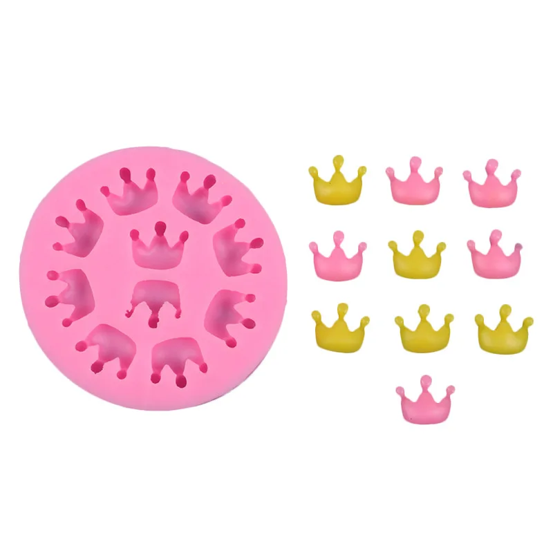 Kitchen Accessories Royal Crown Frame Cooking Tools Wedding Cake Decorating Silicone Mold For Baking Fondant Sugar Craft