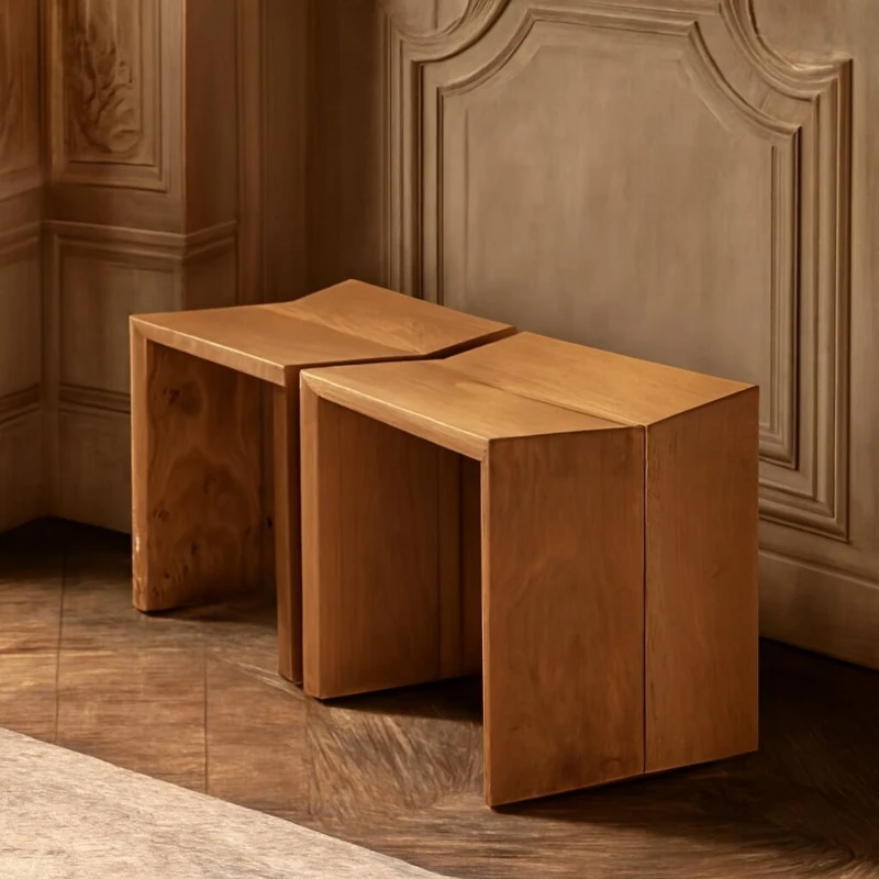 

BM123 Скамья обувная нордическая Nordic Wooden Shoe Bench Footrest для прихожей и спальни скандинавский стиль