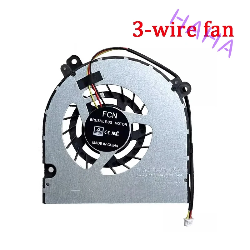 H+ New Original Laptop Cooler CPU GPU Cooling Fan For Hasee ZX7-CP5A2/CP5S1/CP5G/CP5H2/CP5SC/CT5DA
