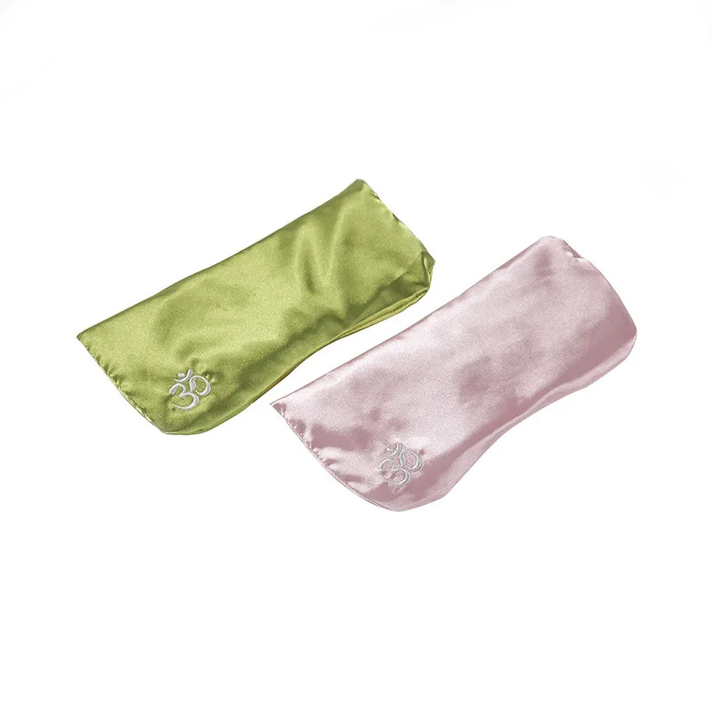 Almohada de Yoga para Dormir con Calor, Lavanda y Semillas de Chía, Máscara de Ojos para Meditación y Relajación, Accesorio para Cubrir los Ojos y Bloquear la Luz