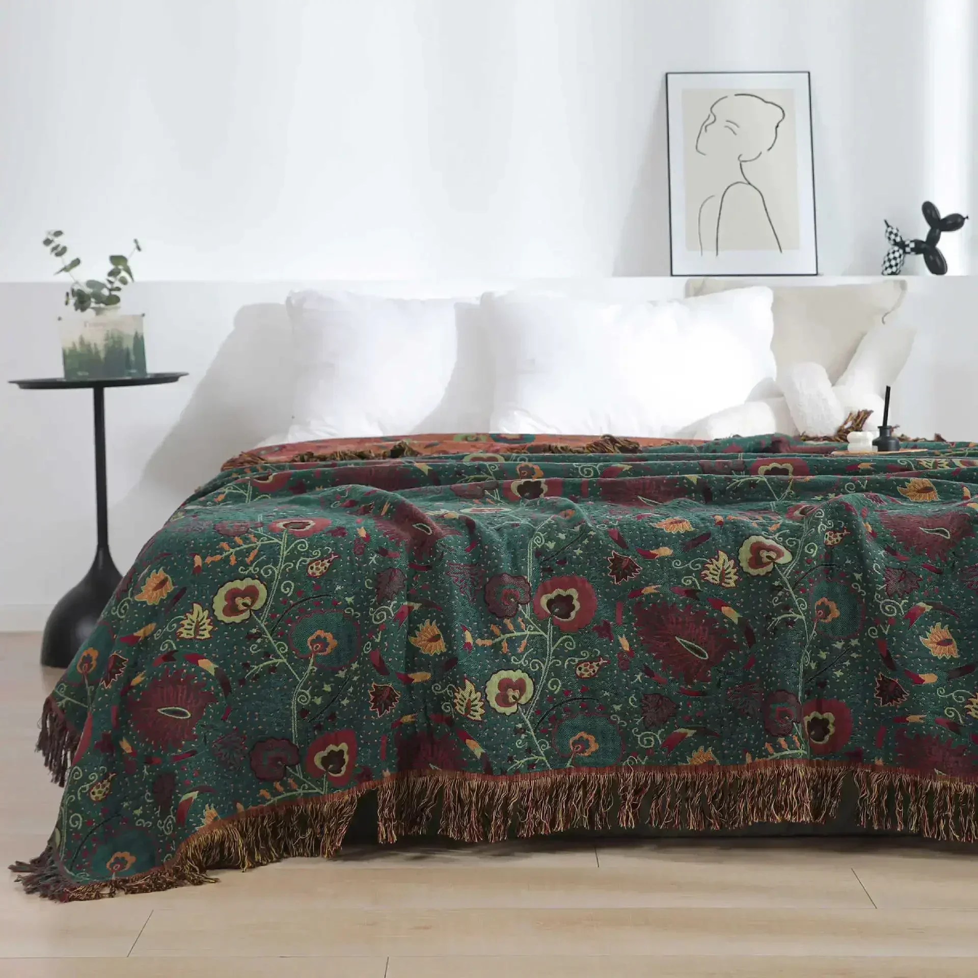 Cobertor de algodão de verão e lance decoração para casa cobertor de cochilo colcha de cama colcha de resfriamento grande capa de cama boho sofá toalha