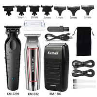 Kemei Electric Hair Clipper KM-2299 KM-032 KM-1102 Men's Electric Hair Trimmer Machine Professional Hair Cutting Machine for Men