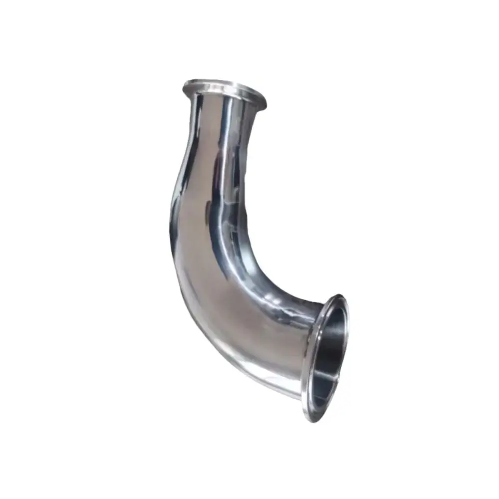 

Clamp OD64mm X OD77.5mm Reducing Elbow SS304 Quick Installation Variable Diameter Elbow Sanitary Grade Joint Reducer Elbow