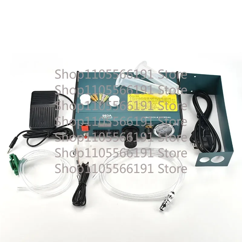 Precision Glue Dispensing Machine Semi-Automatic Manual Automatic Glue Injector Applicator Fit Silicone