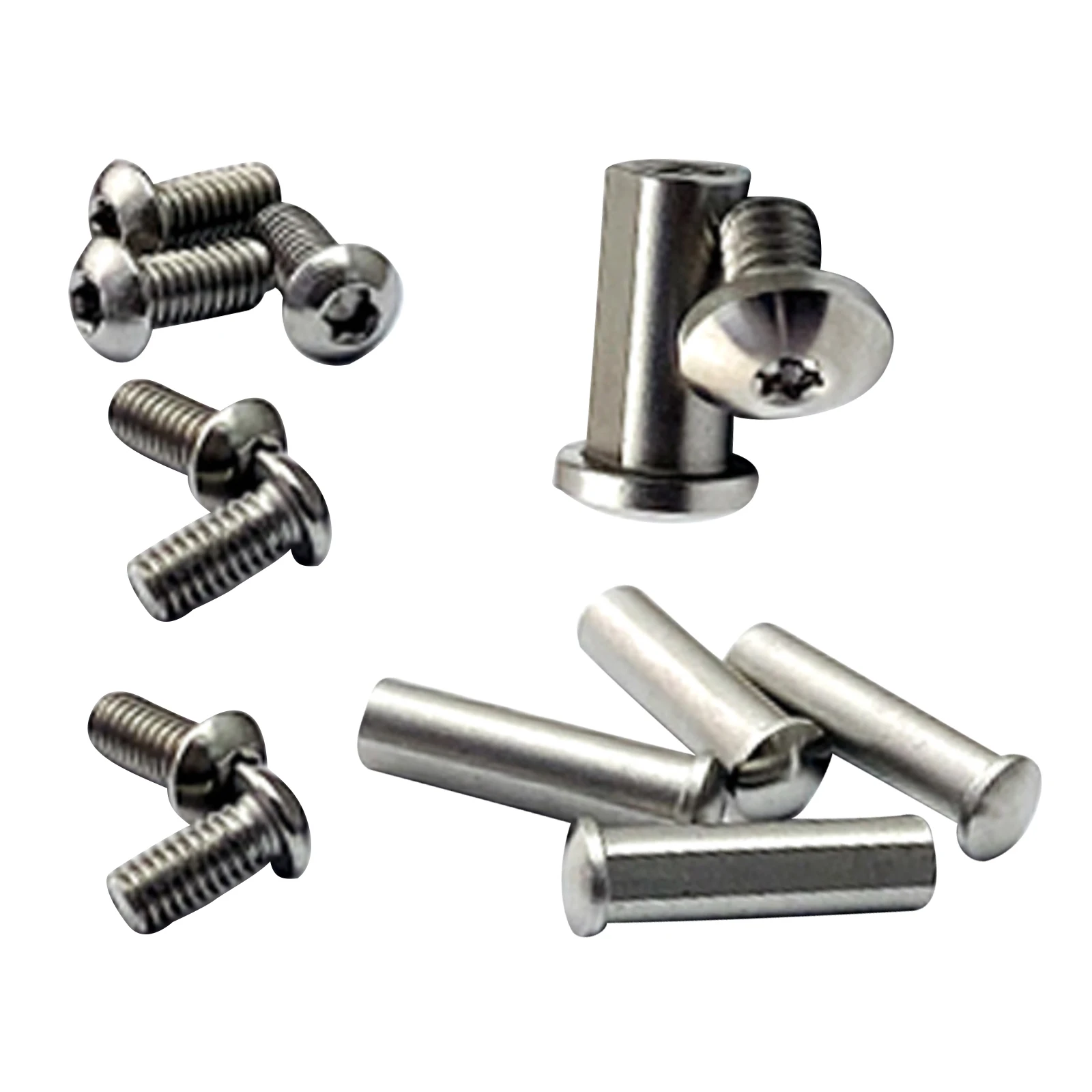 1Set Stainless Steel Handle Screws for Cold Steel 4