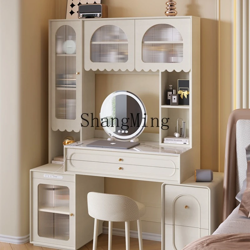 

DHY Cream Wind Slate Dresser Desk Modern Simple Bedroom Makeup Table