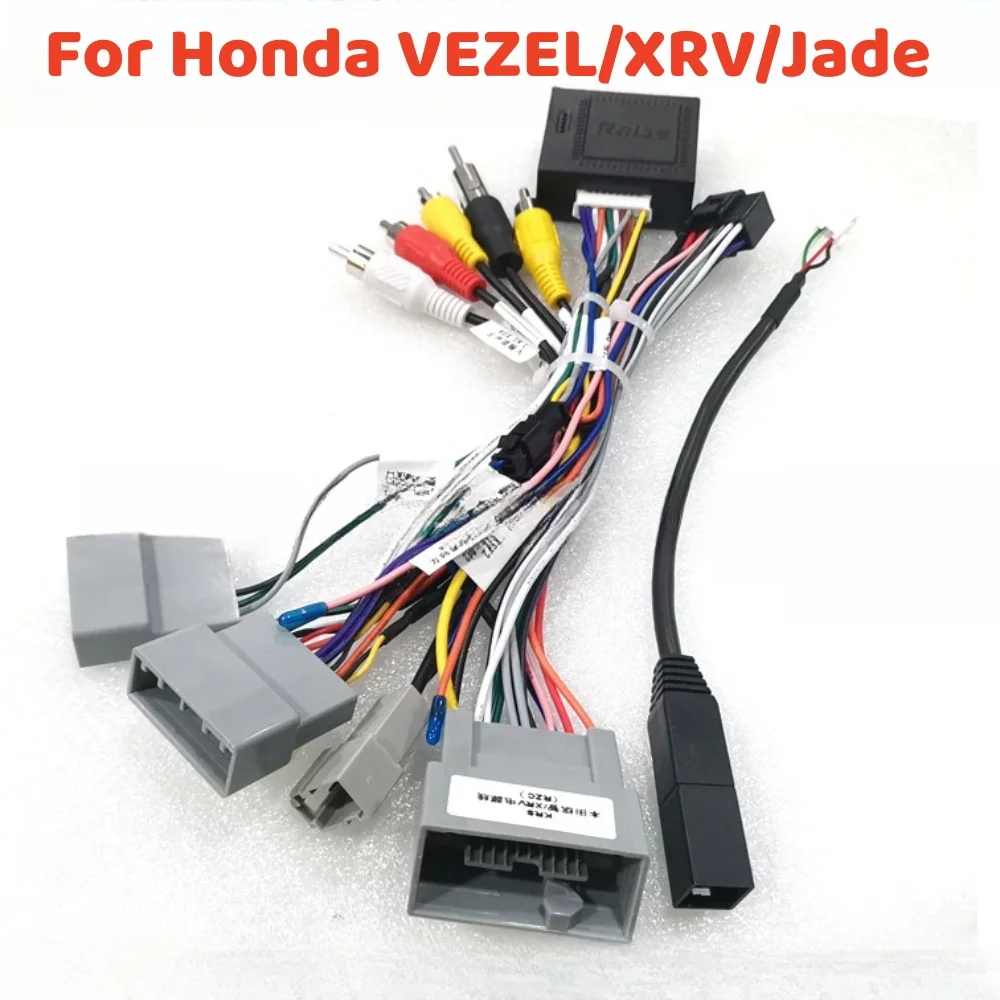 

For Honda VEZEL2015-2018/XRV/JAZZ 2014-2019 /Jade 2013-2017 Android 2 Din Car Radio Canbus Box Decoder Wiring Harness Adapter