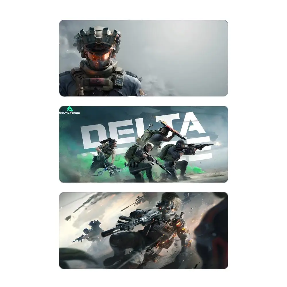 tactical military shooter D-Delta Force Mouse Pad Large Gaming Mousepad with Stitched Edges Thickened Desk Mat PC