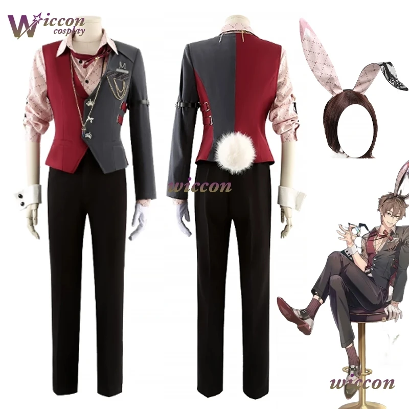 

Косплей Горячая новая игра Nu: Carnival Rhapsody Puzhuo Mili Yide Yide Костюм Жилет Кроличьи уши Косплей Наряд Игровой персонаж Ролевая игра