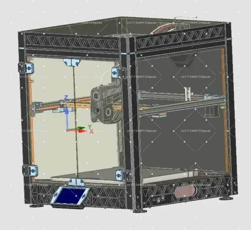 Single Layer Full Enclosure Kit, Custom Design for 3D Printer Frame Upgrade