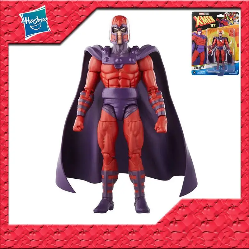 

In Stock Hasbro Marvel Legends X Men MAGNETO 6inch PVC Anime Figure Action Figures Model Toys