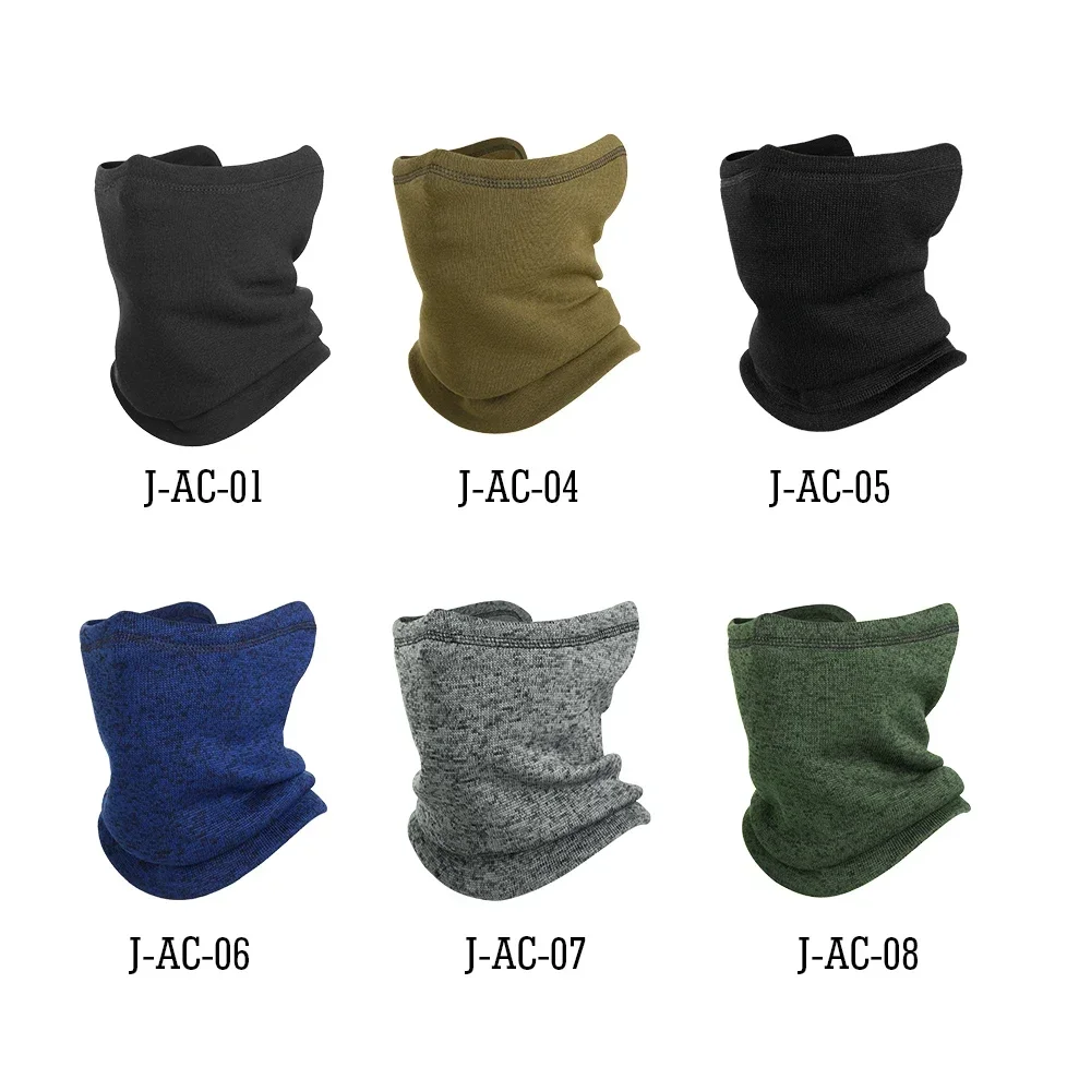 Cold Weather Winter Fleece Headband Neck Gaiter Tube Warmer Half Face Cover Scarf Hood Snowboard Bandana Headwear Men Women