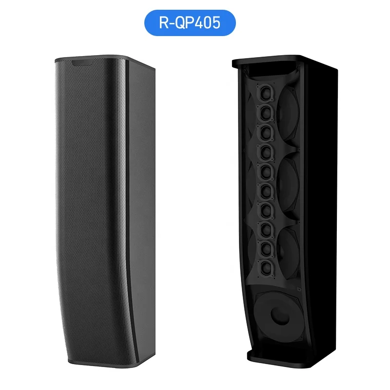 Column Speaker With Wall Stereo Inlaid Hanging Wall Stereo Line Array Column Portable Pa Speaker System Pa System Voice Recorder
