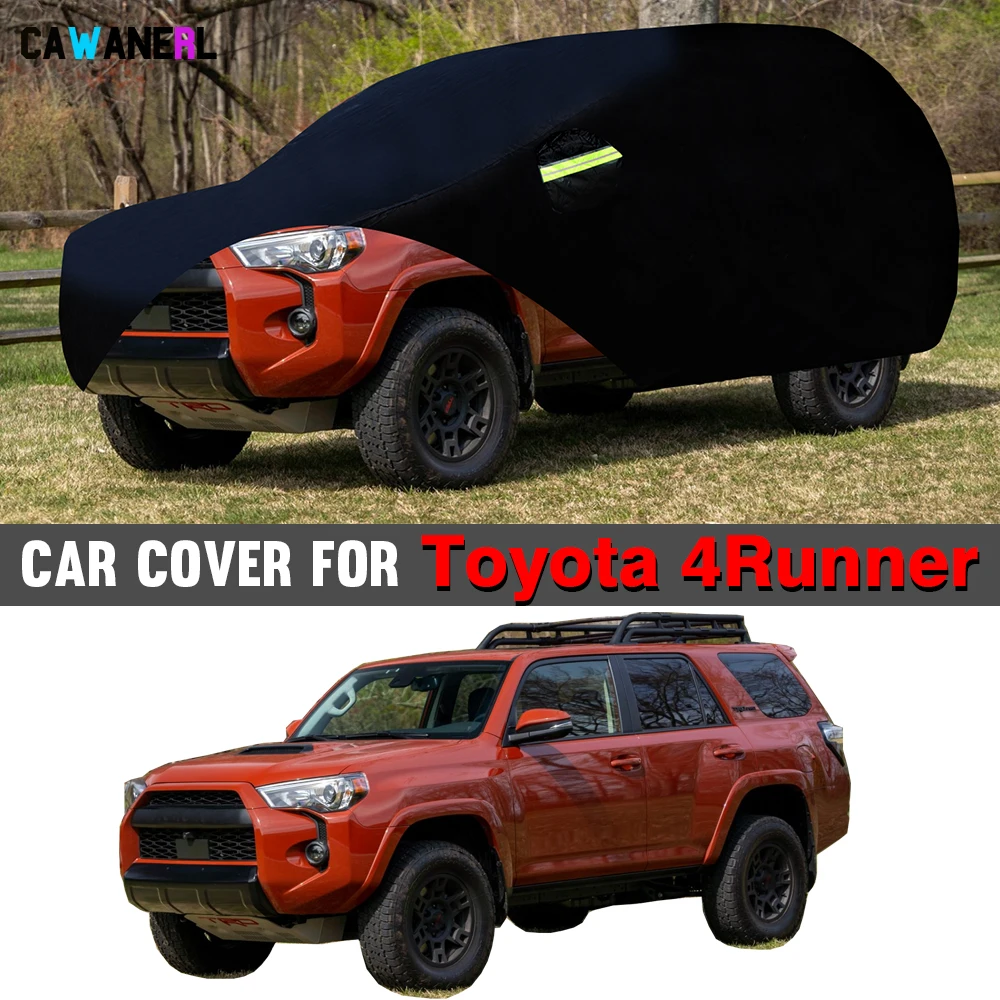 Waterproof Car Cover SUV Sun Anti-UV Snow Rain Wind Ice Prevent Cover Dustproof For Toyota 4Runner 4 Runner 1981-2026