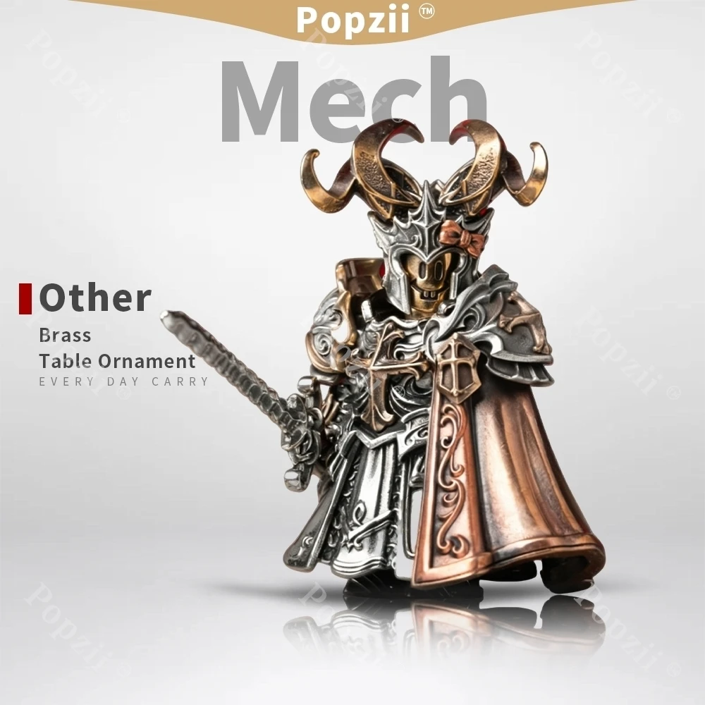 Knight Tabletop Ornament Table Handheld Ornament Decoration EDC Fidget Toys Detachable Decompression Toy